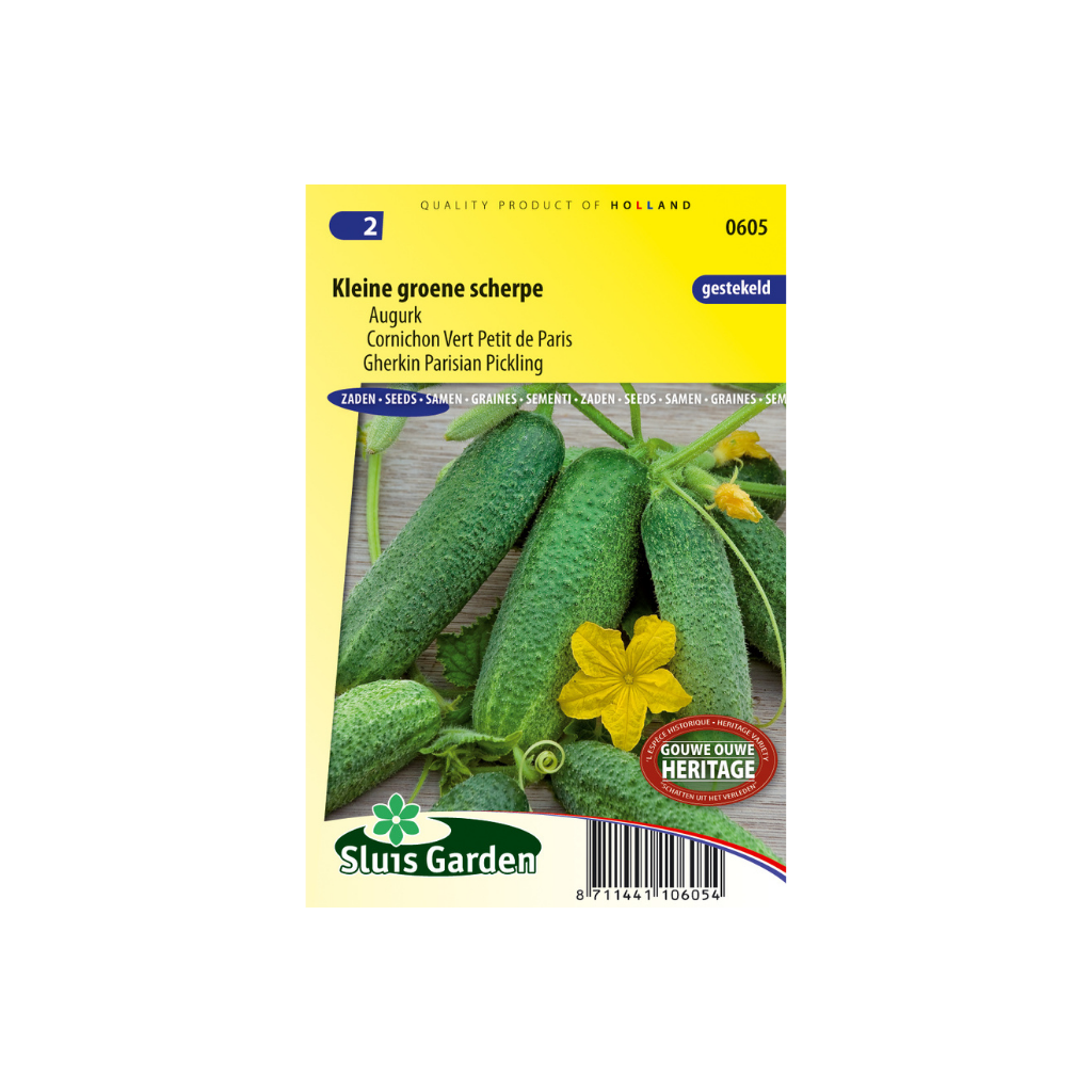 Augurken Kleine groene scherpe