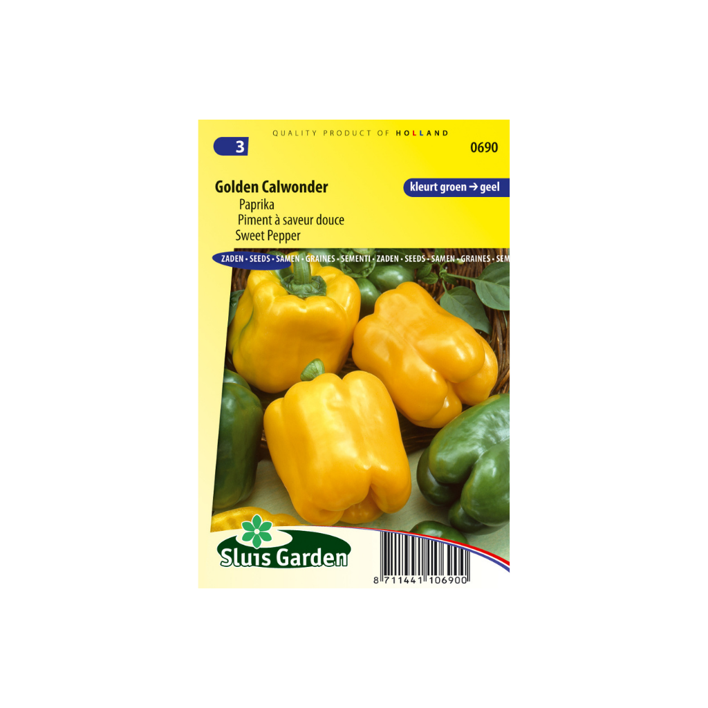 Paprika Calfornia Wonder yellow