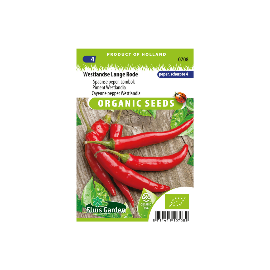 Peper Westlandse lange rode BIO