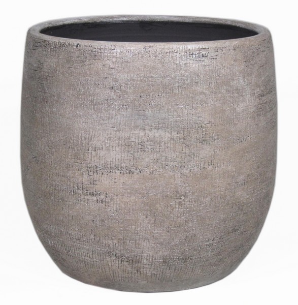 Bela Arte Pot Mira Industrieel Wit 24 x 22 cm