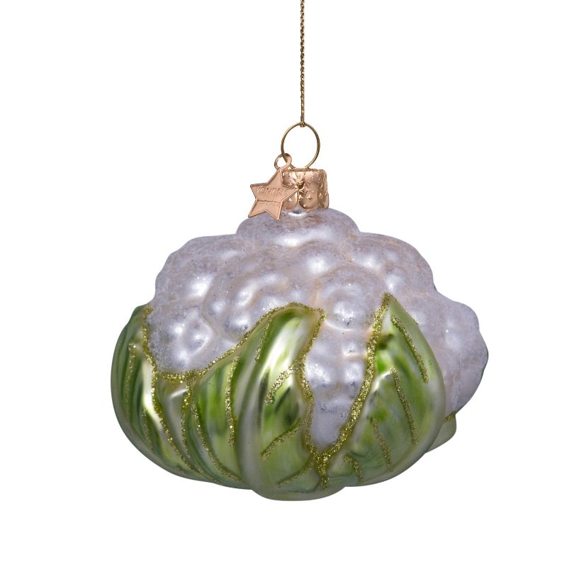 Vondels Kersthanger Bloemkool 7.5 cm