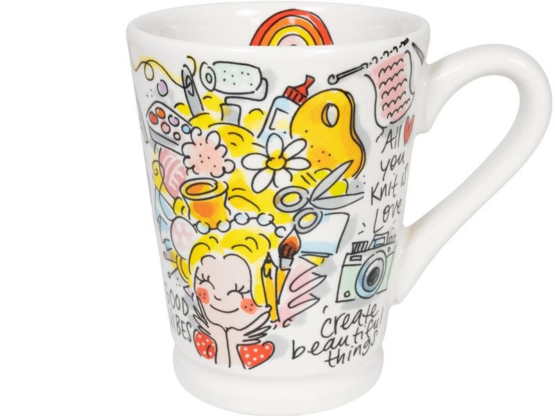 Blond Amsterdam Mok XL Mazagran Miss Creativity 0.5 L