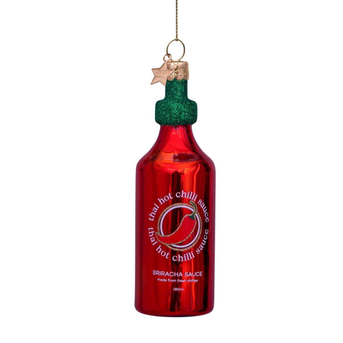 Vondels Kersthanger Thai hot chilli sauce 11 cm