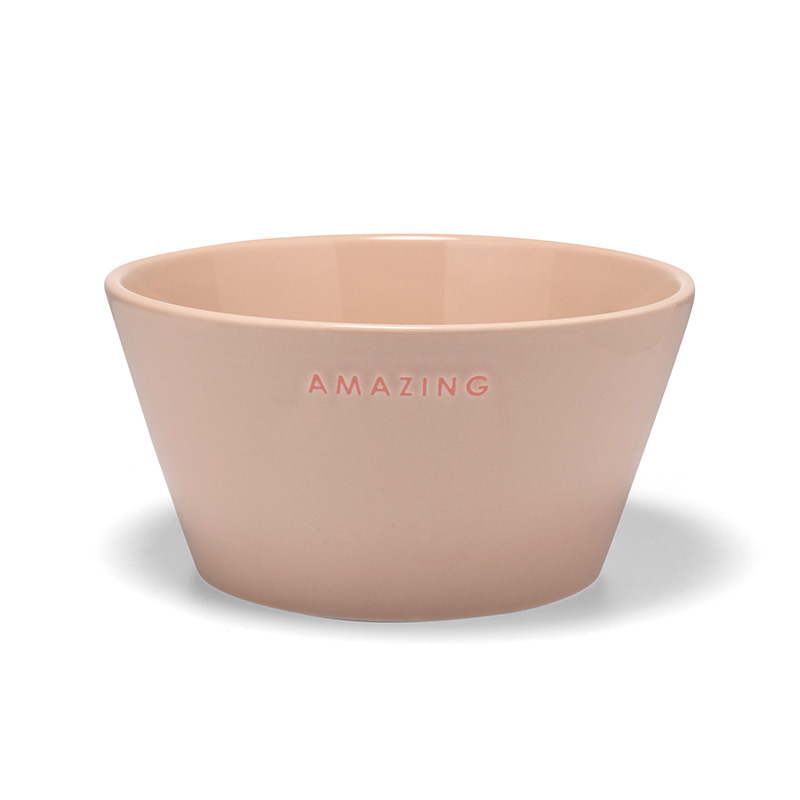 Vondels Ceramic bowl amazing beige 7 cm