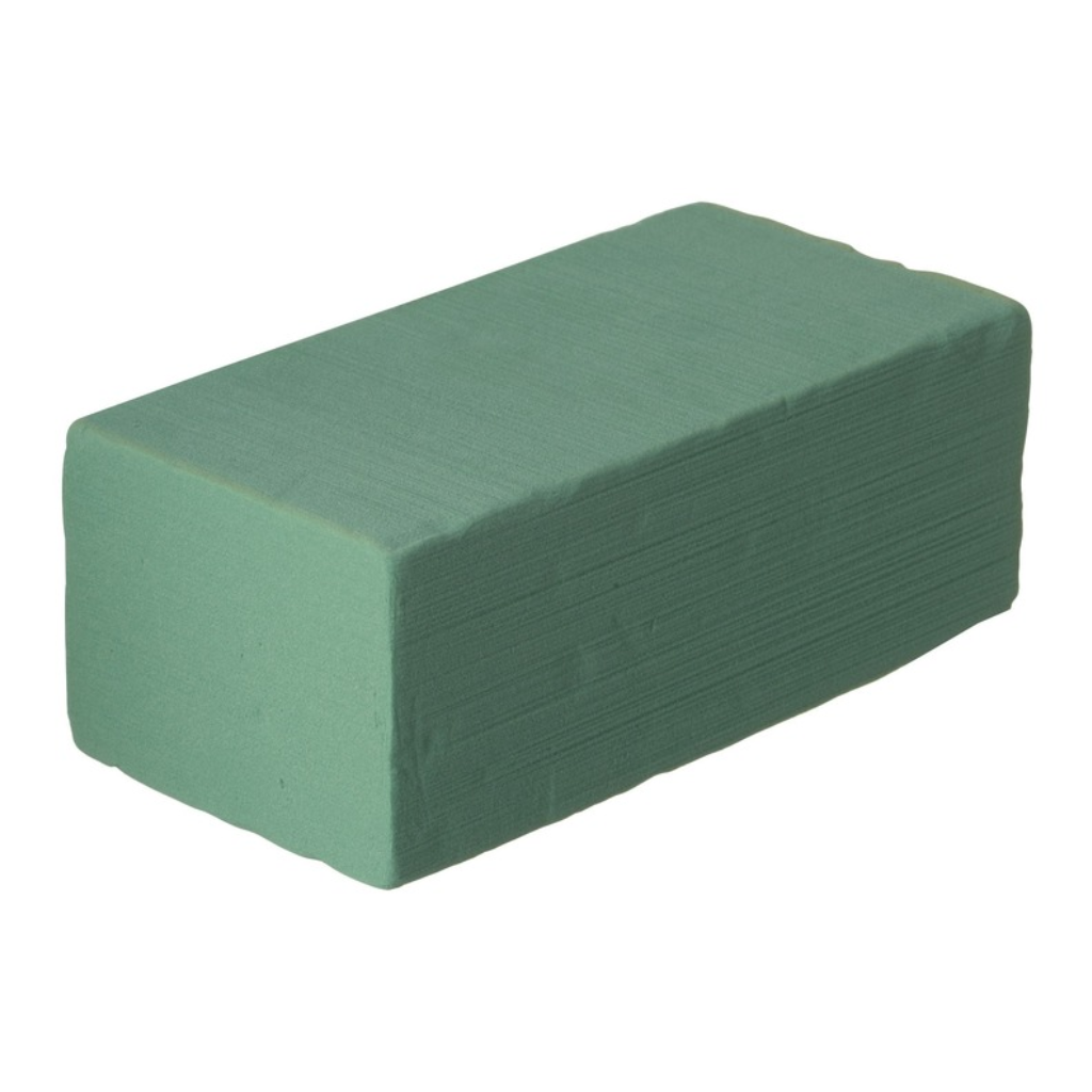 Steekschuim groen oase doos van 20 stuks 22.5 x 11 x 7 cm
