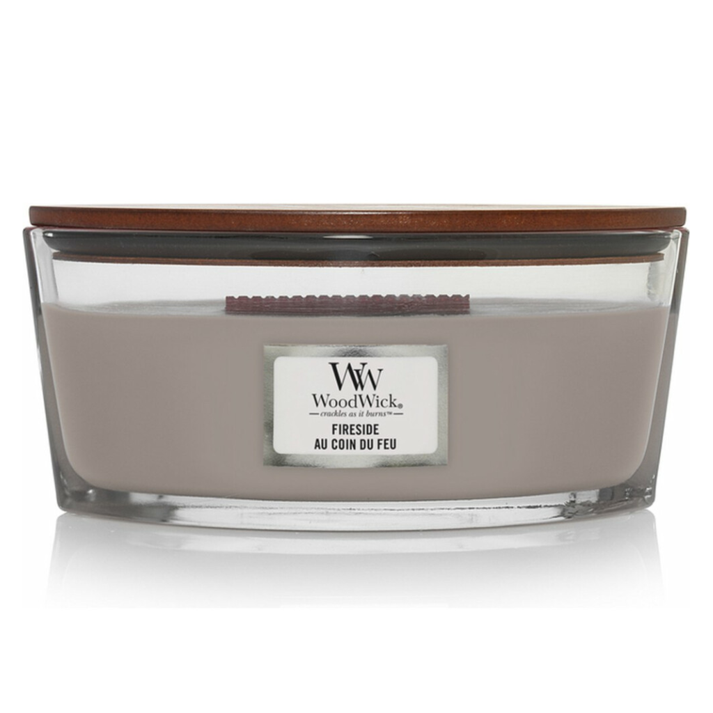 WoodWick Fireside Ellipse Candle