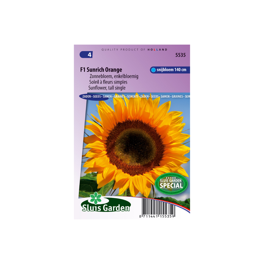 Helianthus ann. tall Sunrich Orange F1
