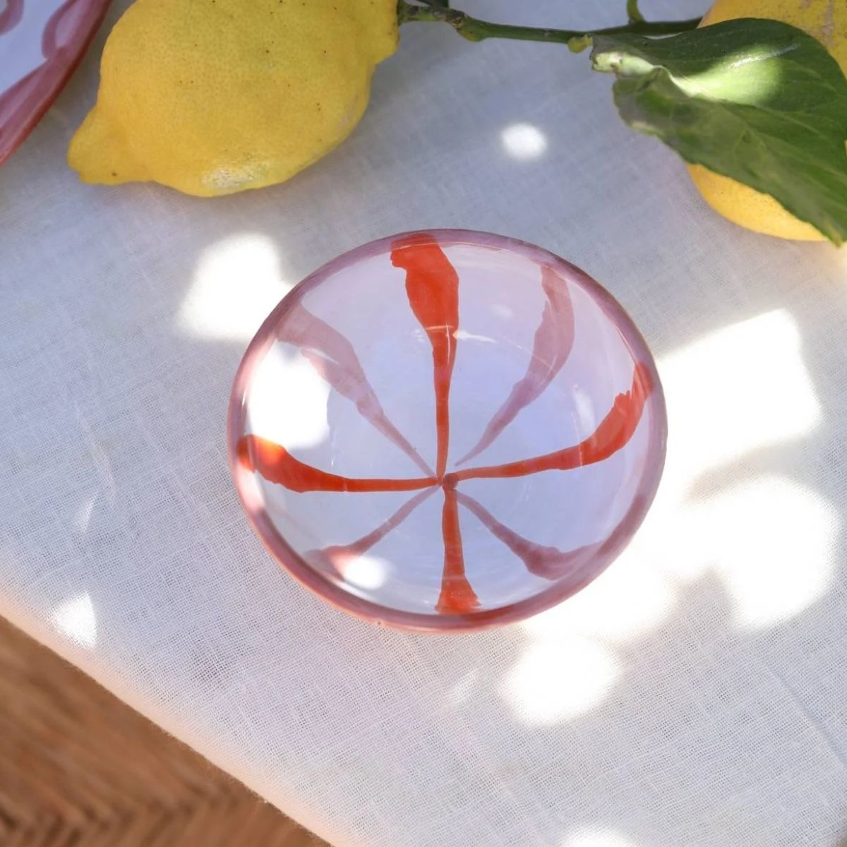 Lenta Living Tapas Schaaltje PXLL Roze Oranje 10 cm