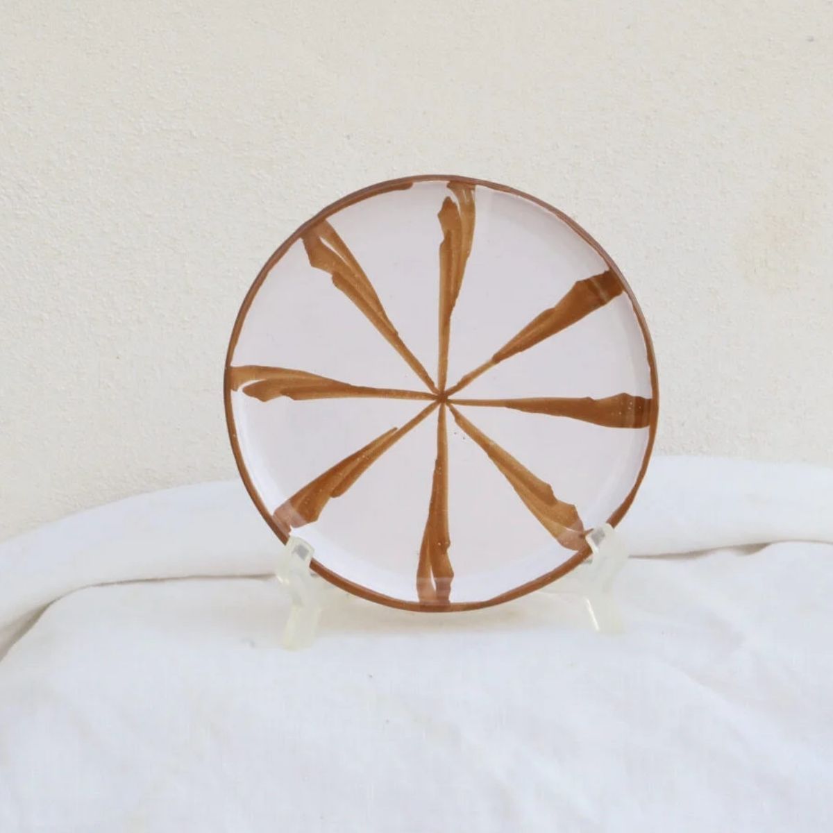 Lenta Living Side Plate Gebaksbordje Caramel 15 cm