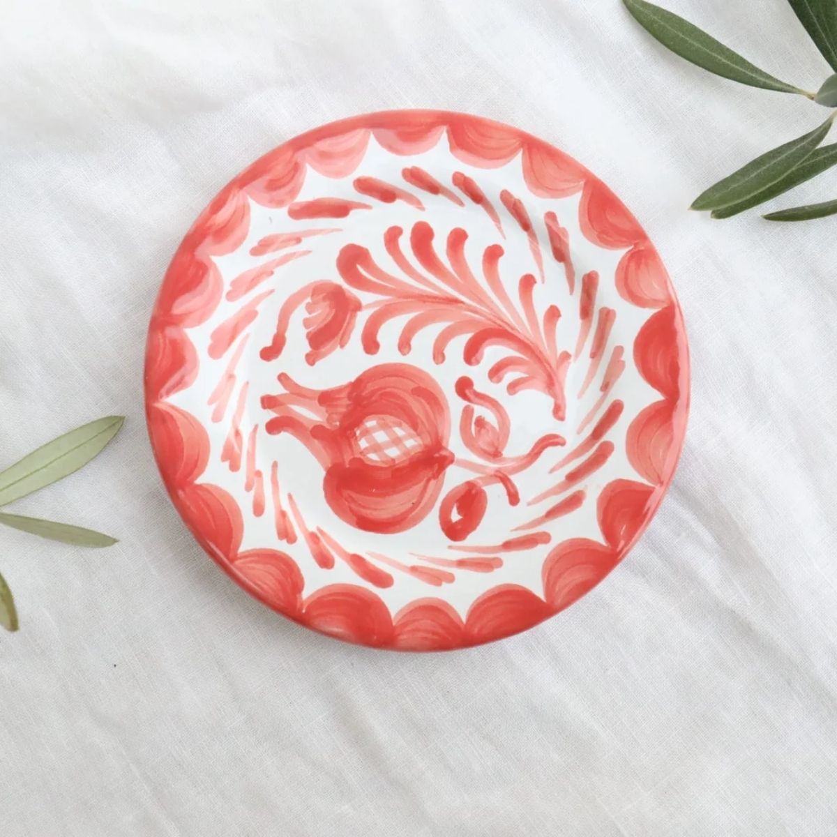 Lenta Living Side Plate Gebaksbordje Coral 12 cm