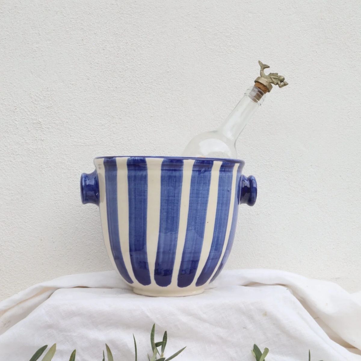Lenta Living Champagnebucket Azul 20 x 17 cm