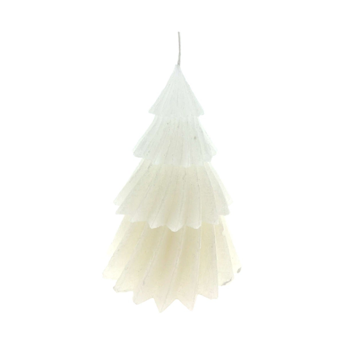 Home Society Kerstboomkaars Windy L Wit 17 cm