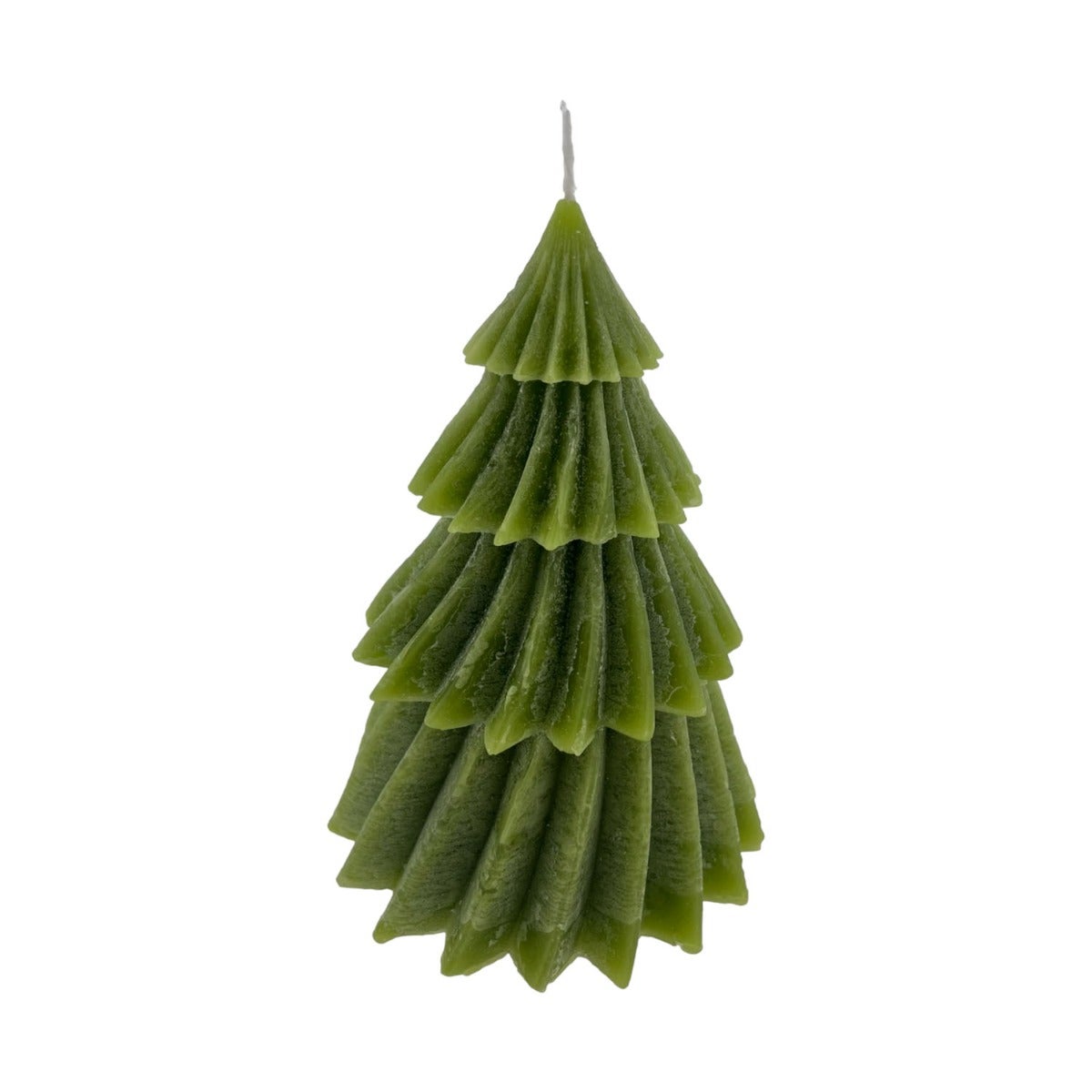 Home Society Kerstboomkaars Windy L Groen 17 cm