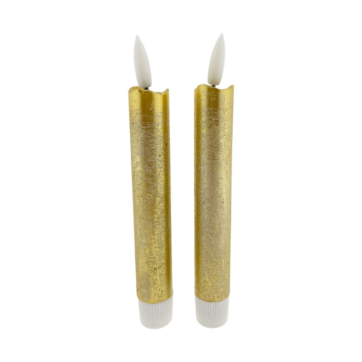 Home Society LED dinerkaars Goud 16.5 cm 2 stuks