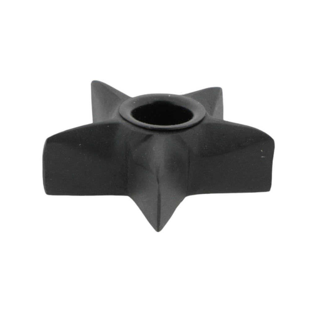Home Society Kaarsenhouder Ster S Zwart 9.5 cm