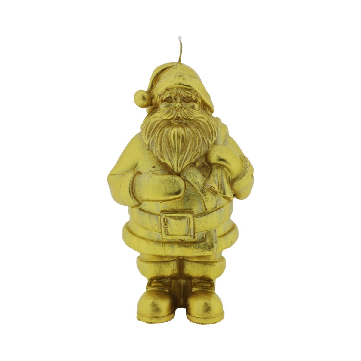 Home Society Kerstman Kaars Goud 20 cm