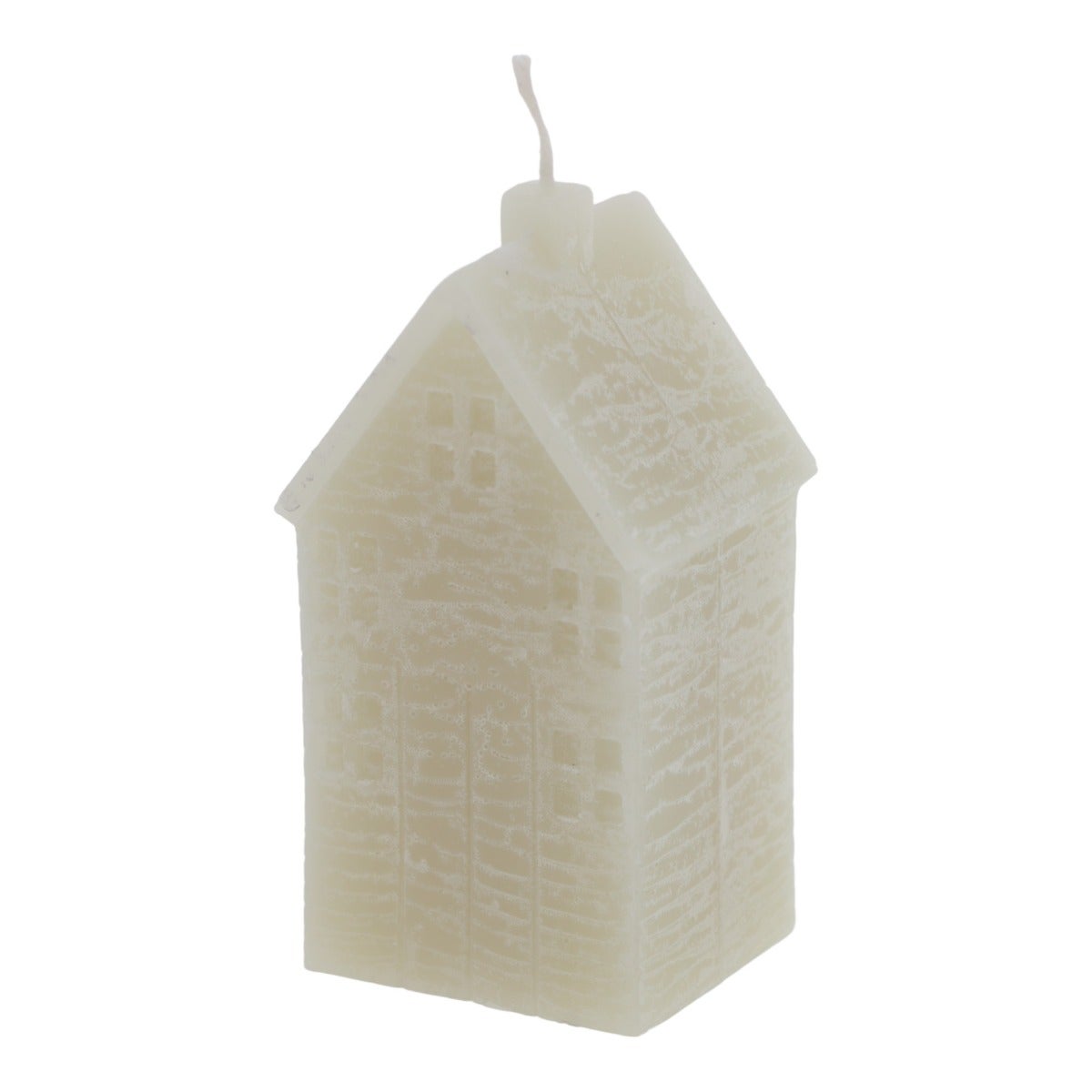 Home Society Huis Kaars M Greige 11.5 cm