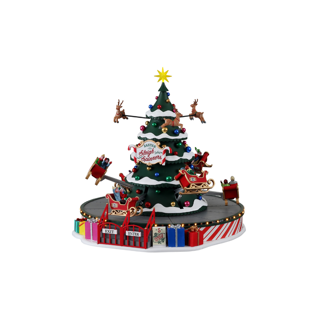 Lemax Santa’s sleigh spinners