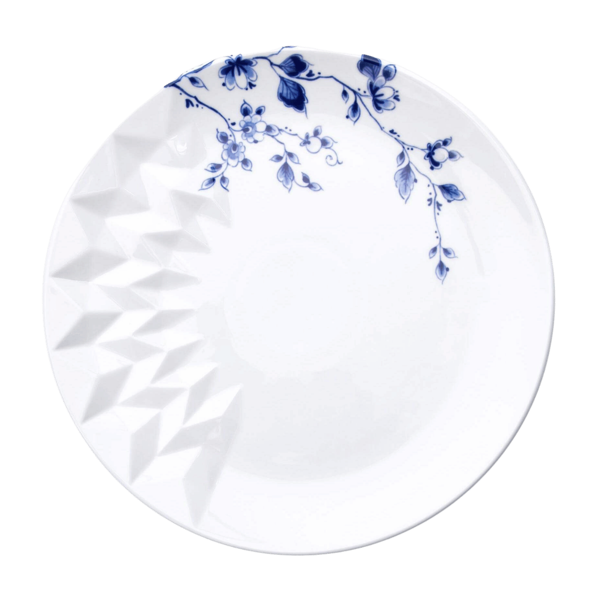 Heinen Delfts Blauw Vouw Ontbijtbord