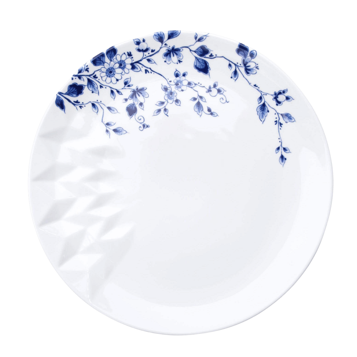 Heinen Delfts Blauw Vouw Dinerbord