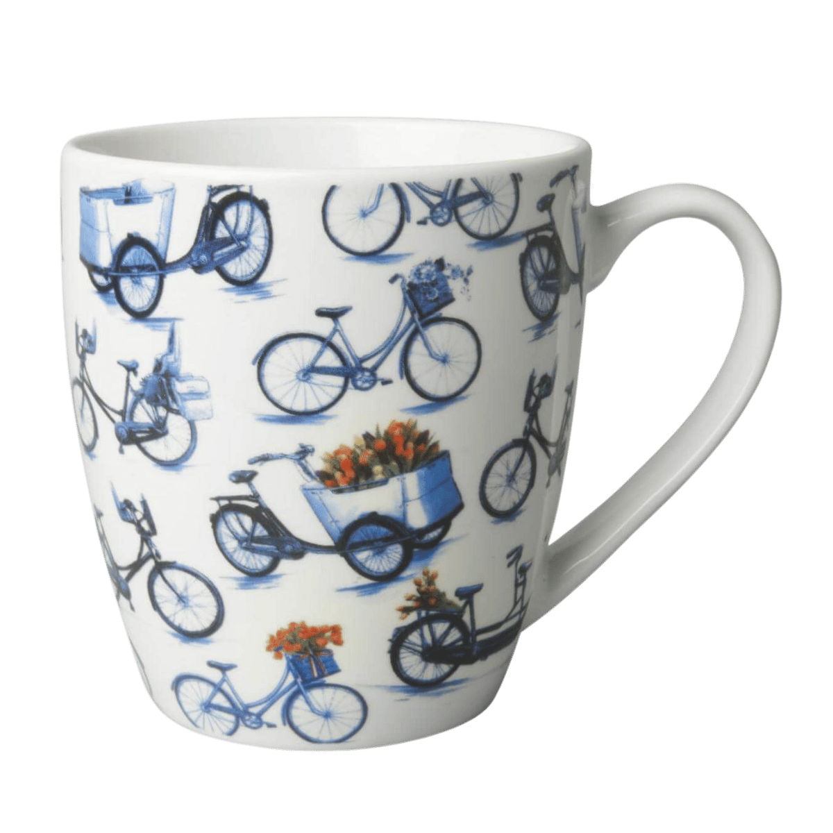 Heinen Delfts Blauw Mok Fietsen Klein