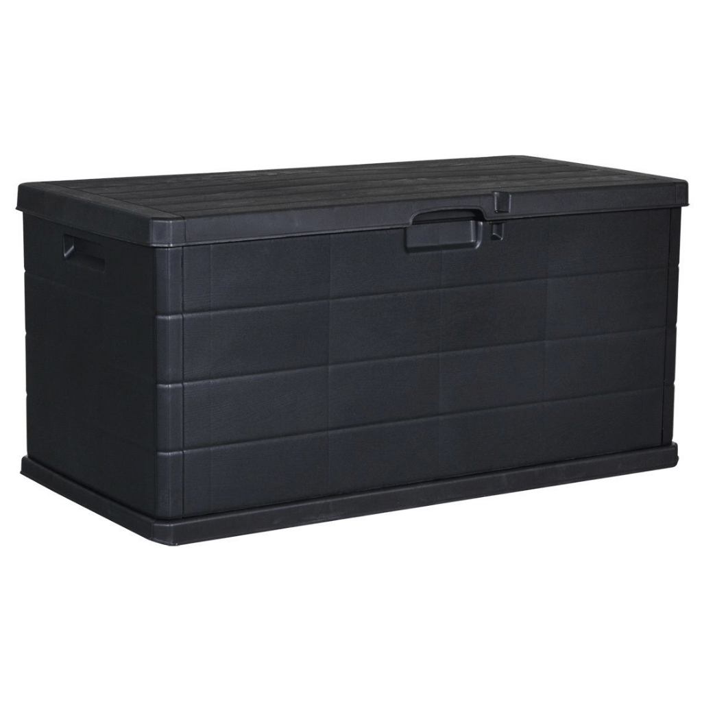 Pro Garden Kussenbox Zwart 340 L 118 x 59 x 57 cm