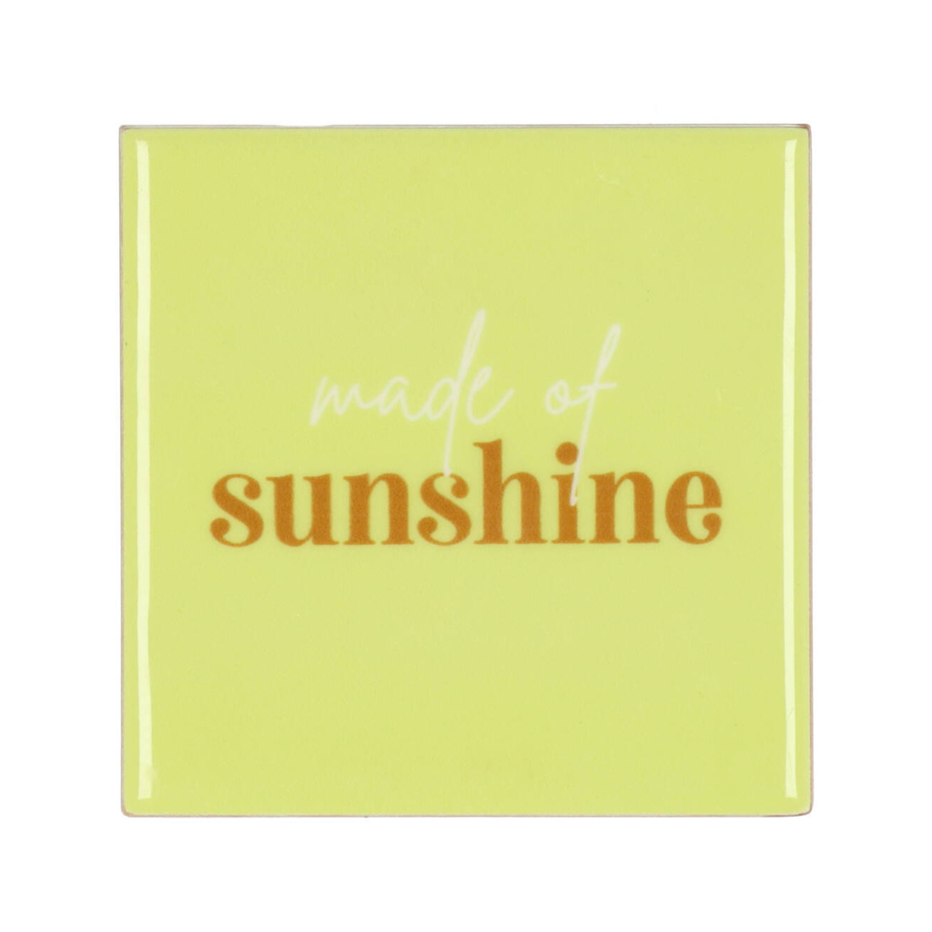 Tegel Sunshine Groen 10 x 10 cm