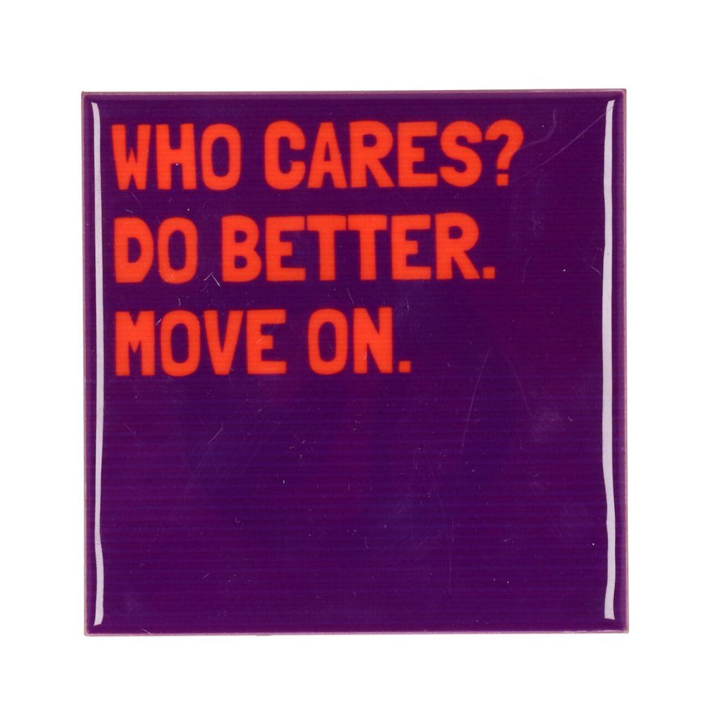 Tegel Who Cares? Paars 10 x 10 cm