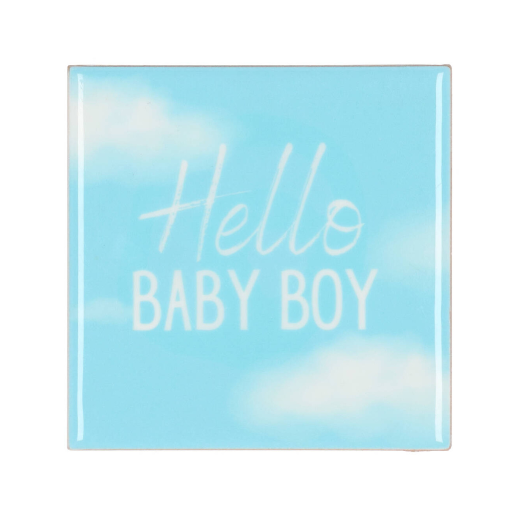 Tegel Baby Boy Blauw 10 x 10 cm