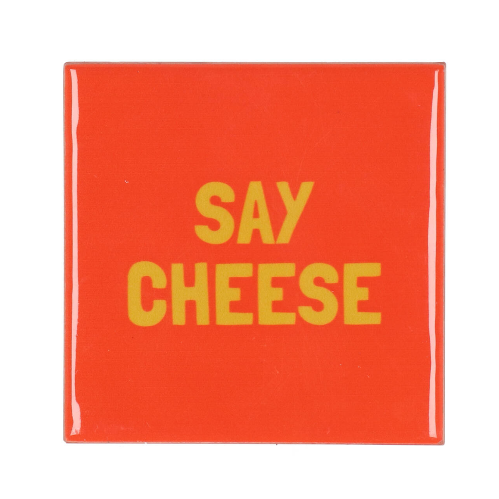 Tegel Say Cheese Oranje 10 x 10 cm