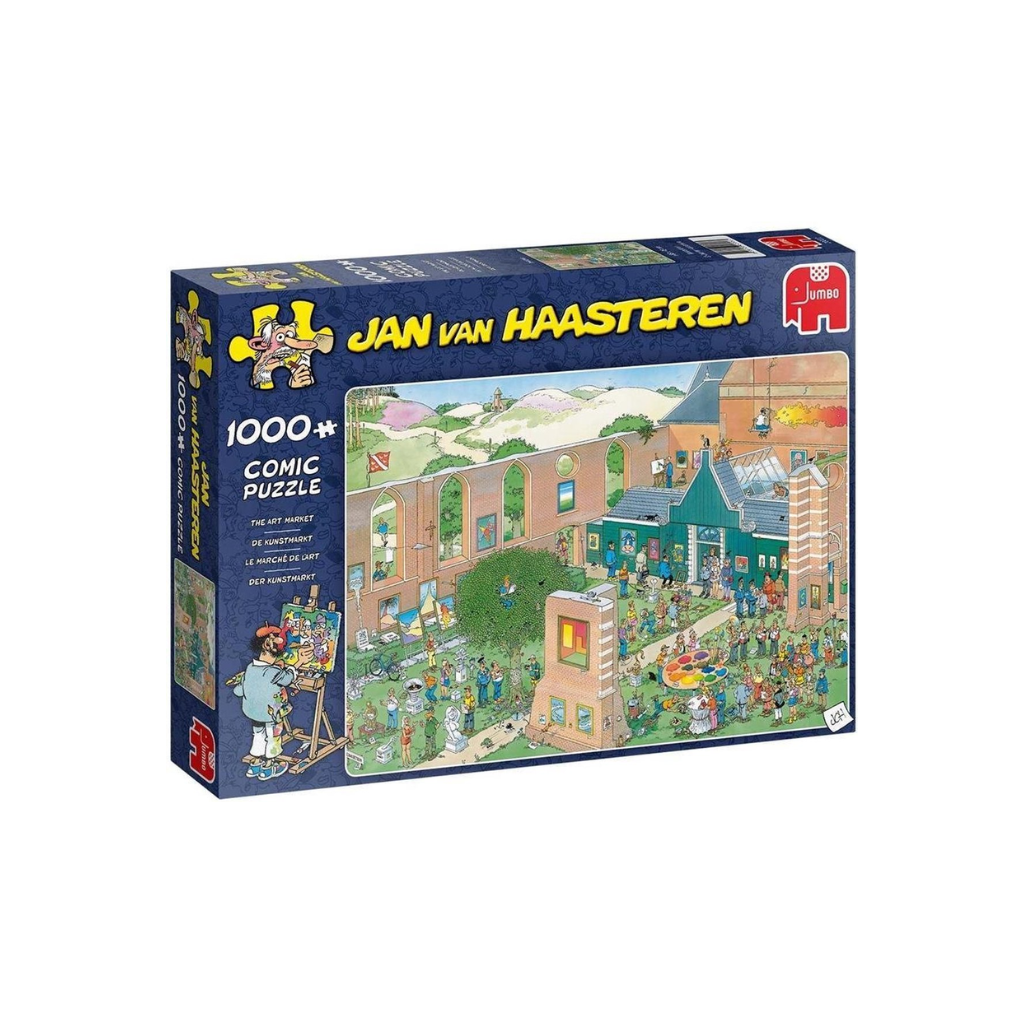 Jan van Haasteren Puzzel De Kunstmarkt