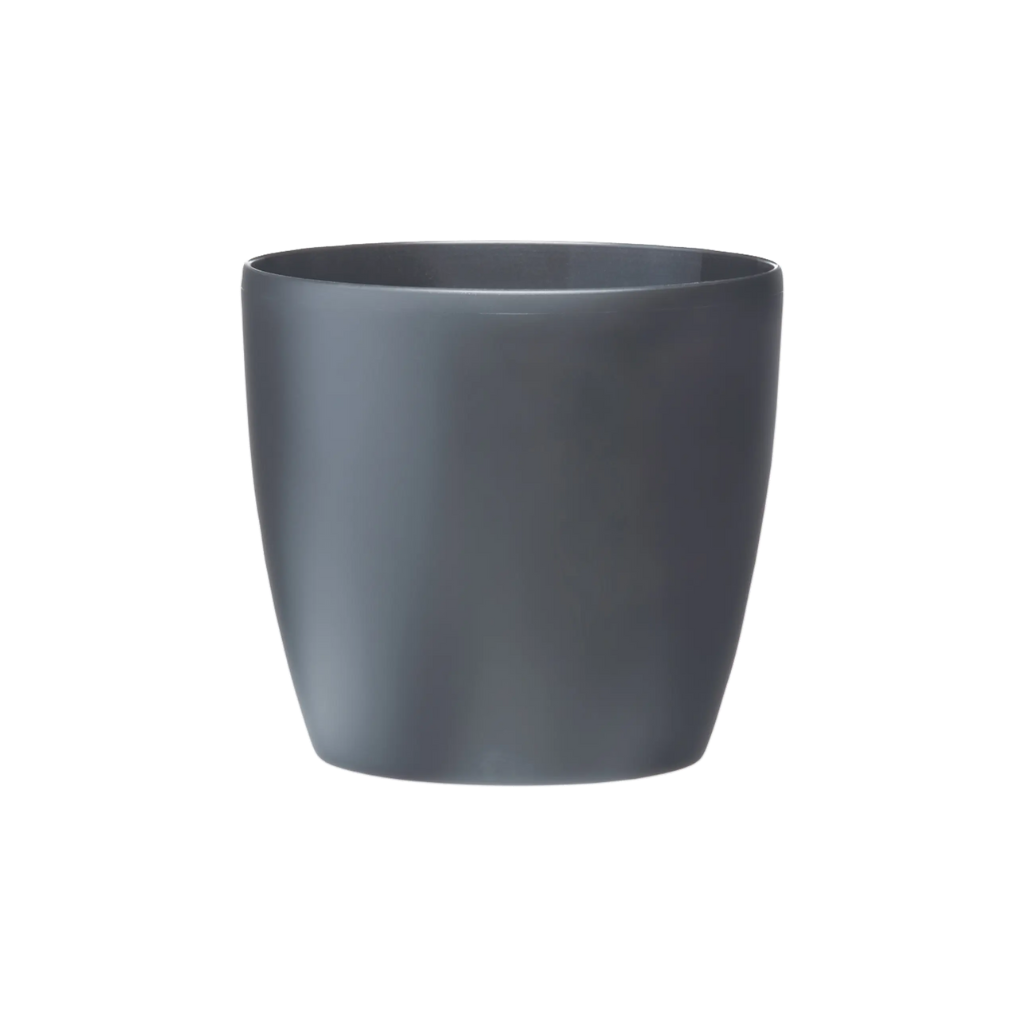 Elho Brussels Rond Wielen 35cm Antraciet