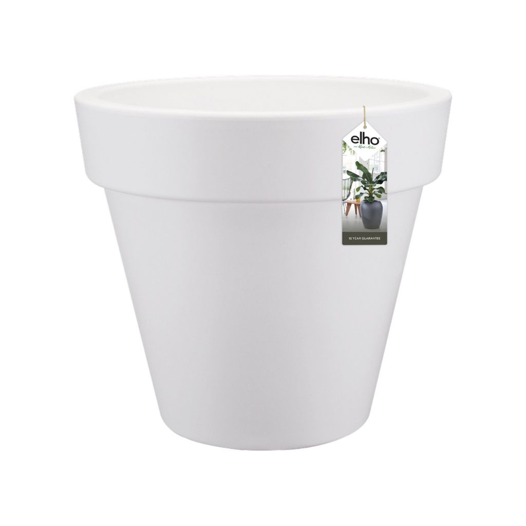 Elho Pure Round 50cm Wit