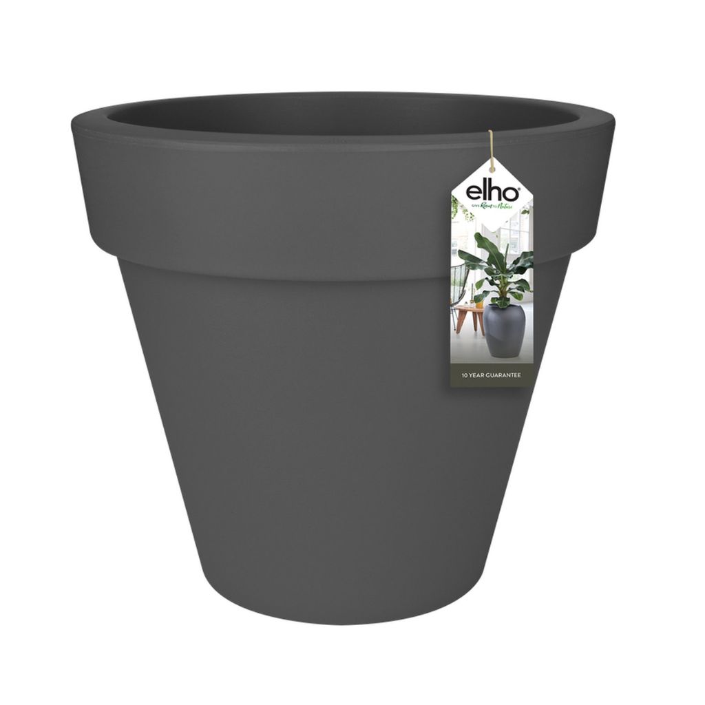 Elho Pure Round 50cm Antraciet