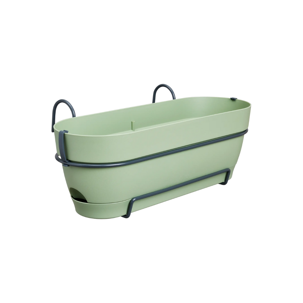 Elho Balkonbak Vibia Campana Allin1 Pistachegroen 50.4 x 26 x 17.7 cm