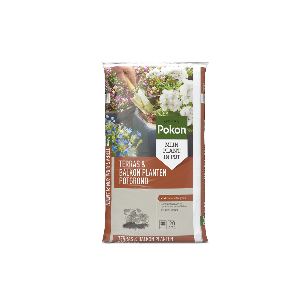 Pokon Potgrond Terras & Balkon Planten 20L
