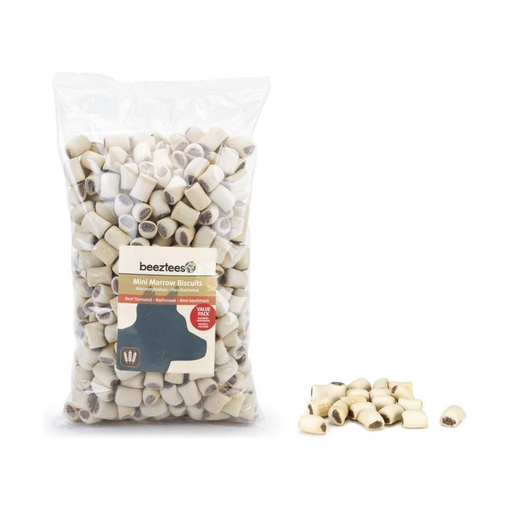 Beeztees Mini Mergkoekjes Rund 1400 gram