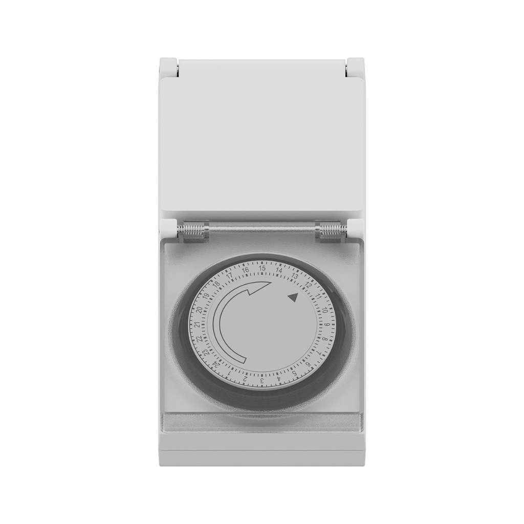 Calex waterdichte Wandcontactdoos timer 24H