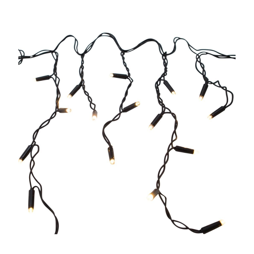 Anna's Collection LED Connect de Luxe flash ijspegels 200 lampjes 500 x 70cm