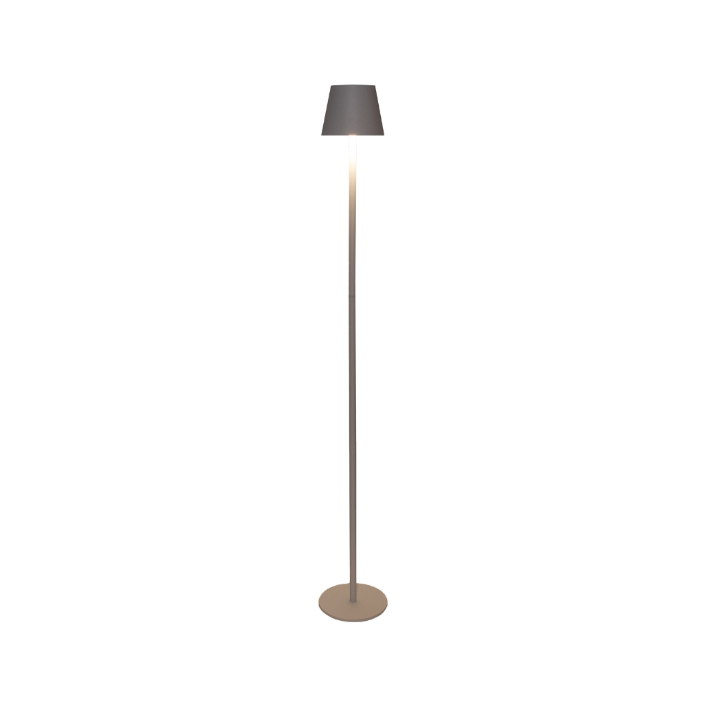 Draadloze Lamp staand mat wit LED dimbaar 1.2 m