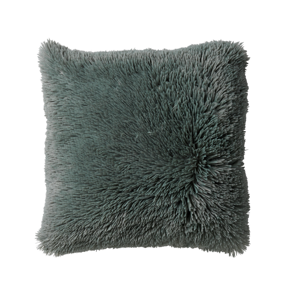 Dutch Decor Sierkussen Fluffy jadeite 60 x 60 cm