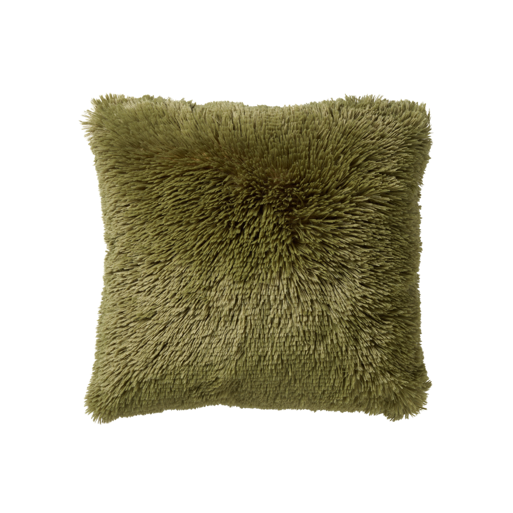 Dutch Decor Sierkussen Fluffy calliste green 60 x 60 cm