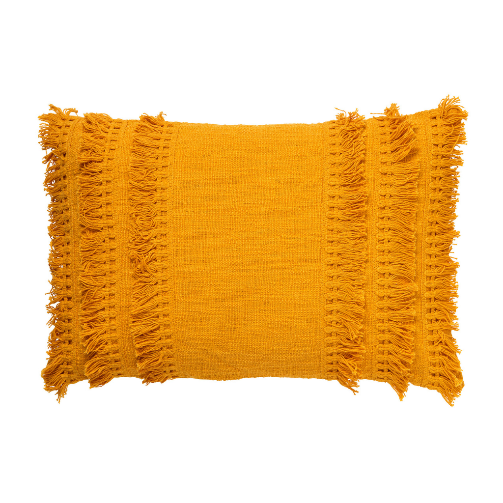 Dutch Decor Sierkussen Fara golden glow 40 x 60 cm