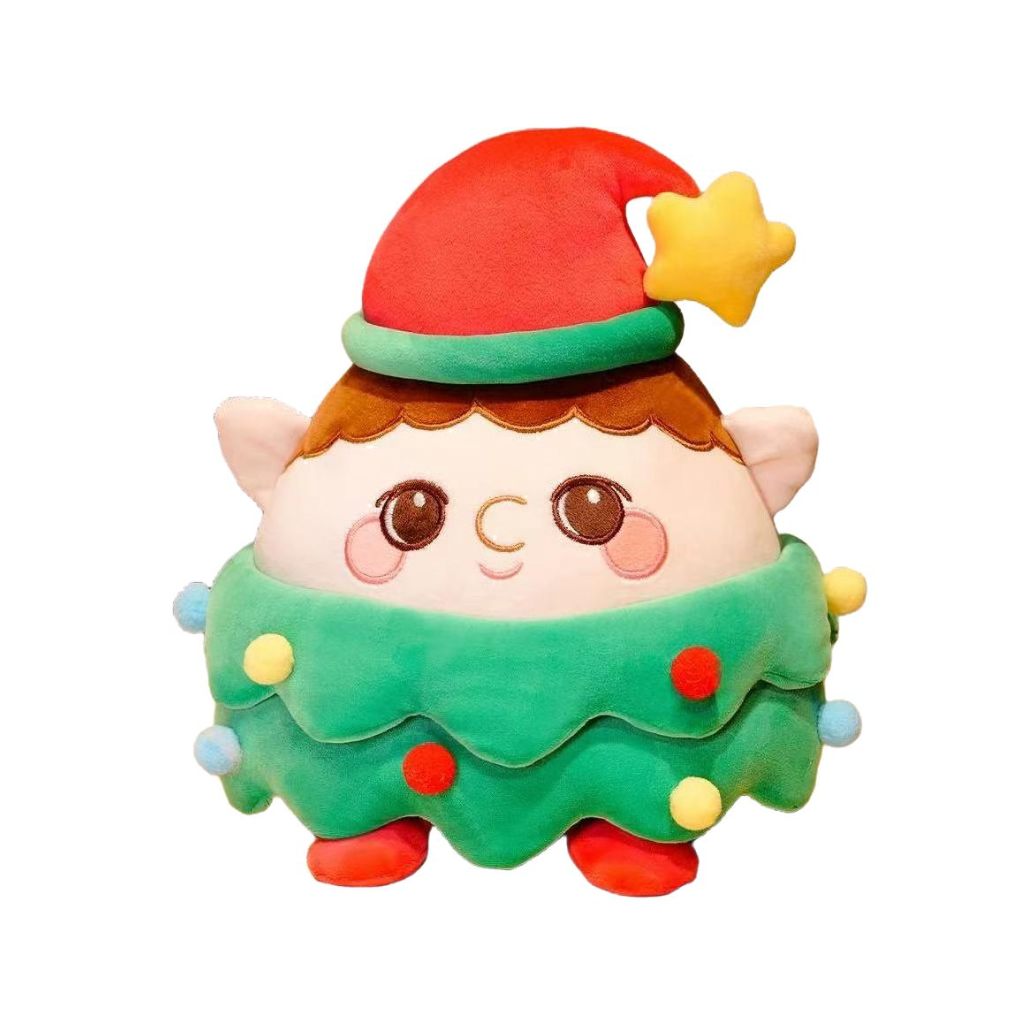 Unique Living Kussen Xmas icons kerstelf 40 cm