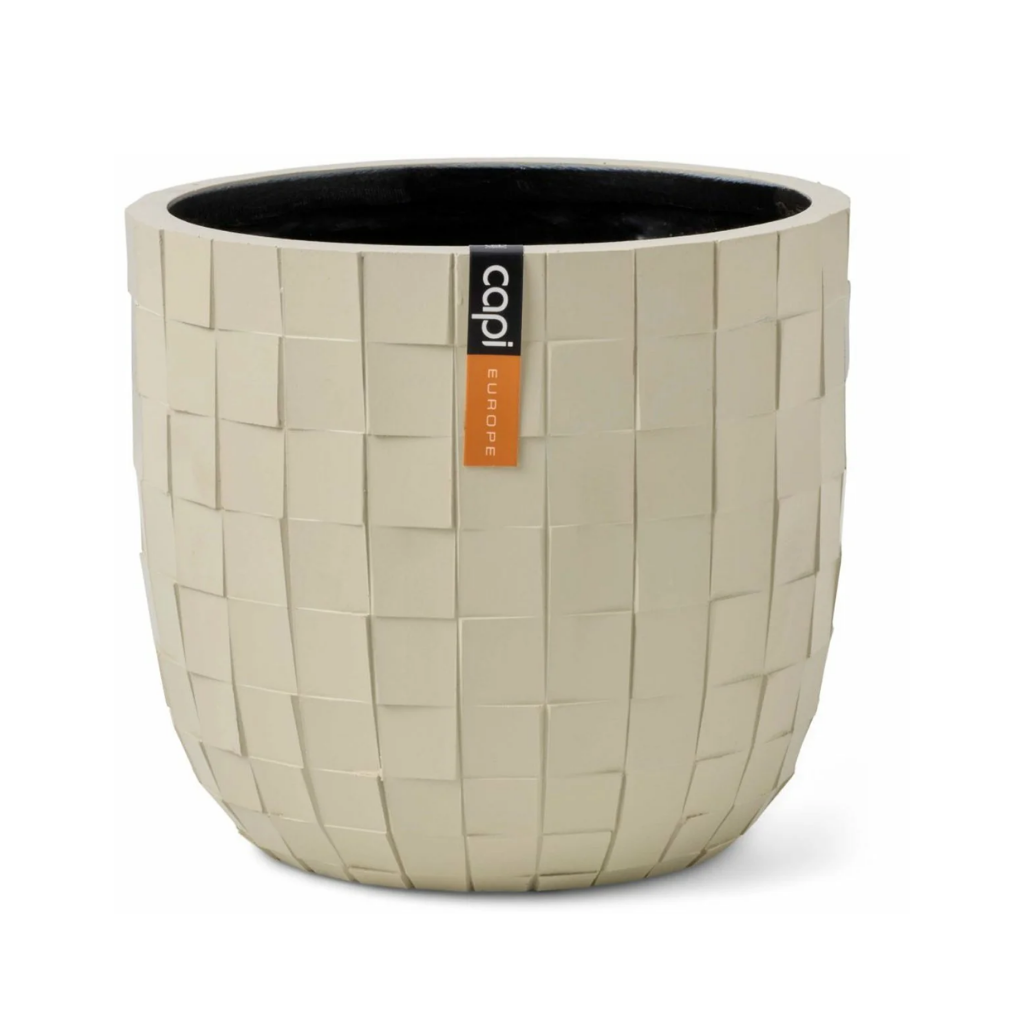 Capi Europe Bloempot Blocks Beige 9 x 8 cm