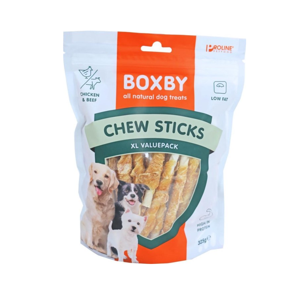 Proline Boxby Kauwsticks XL rund met kip 325 g
