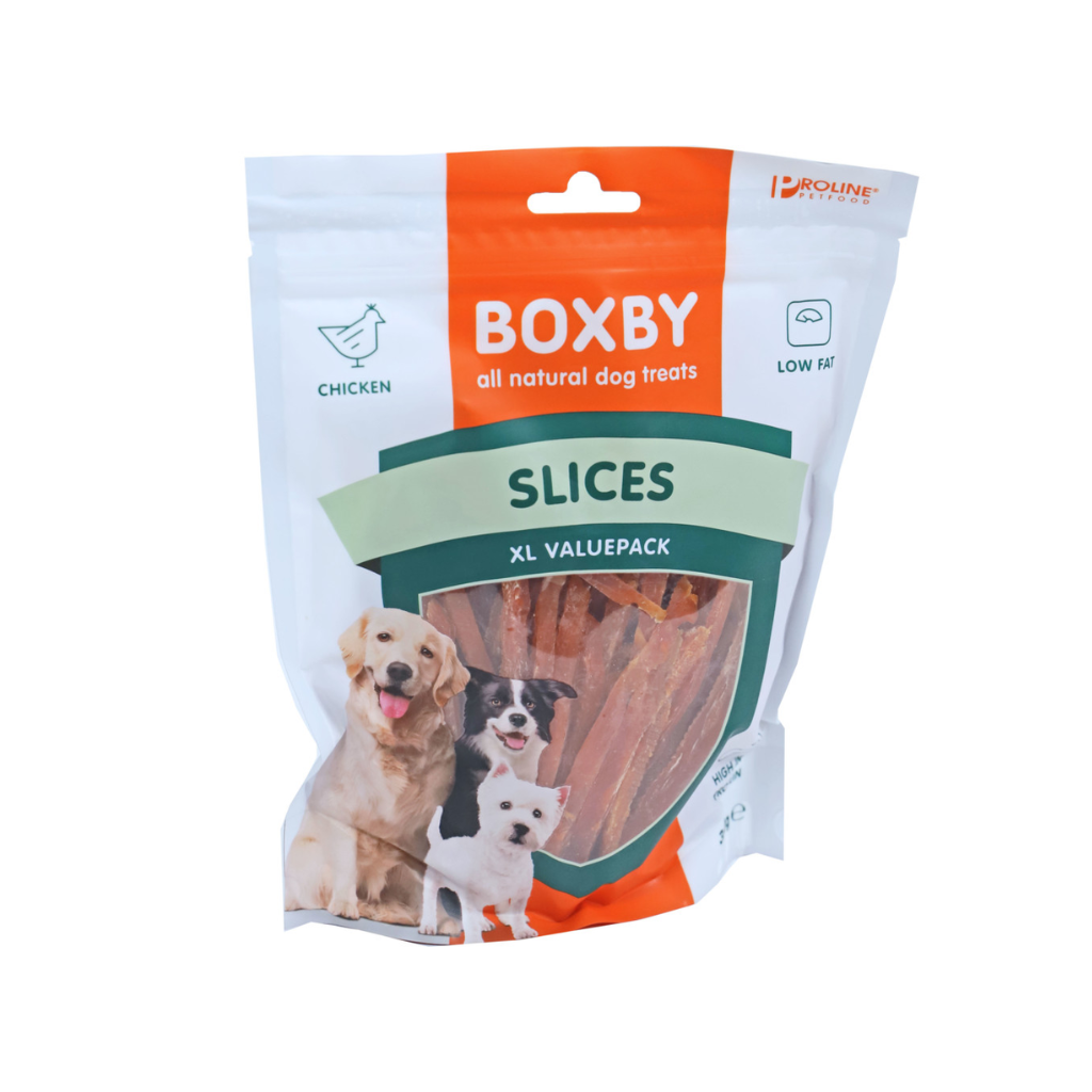 Proline Boxby kauwsticks Slices kip 360 g