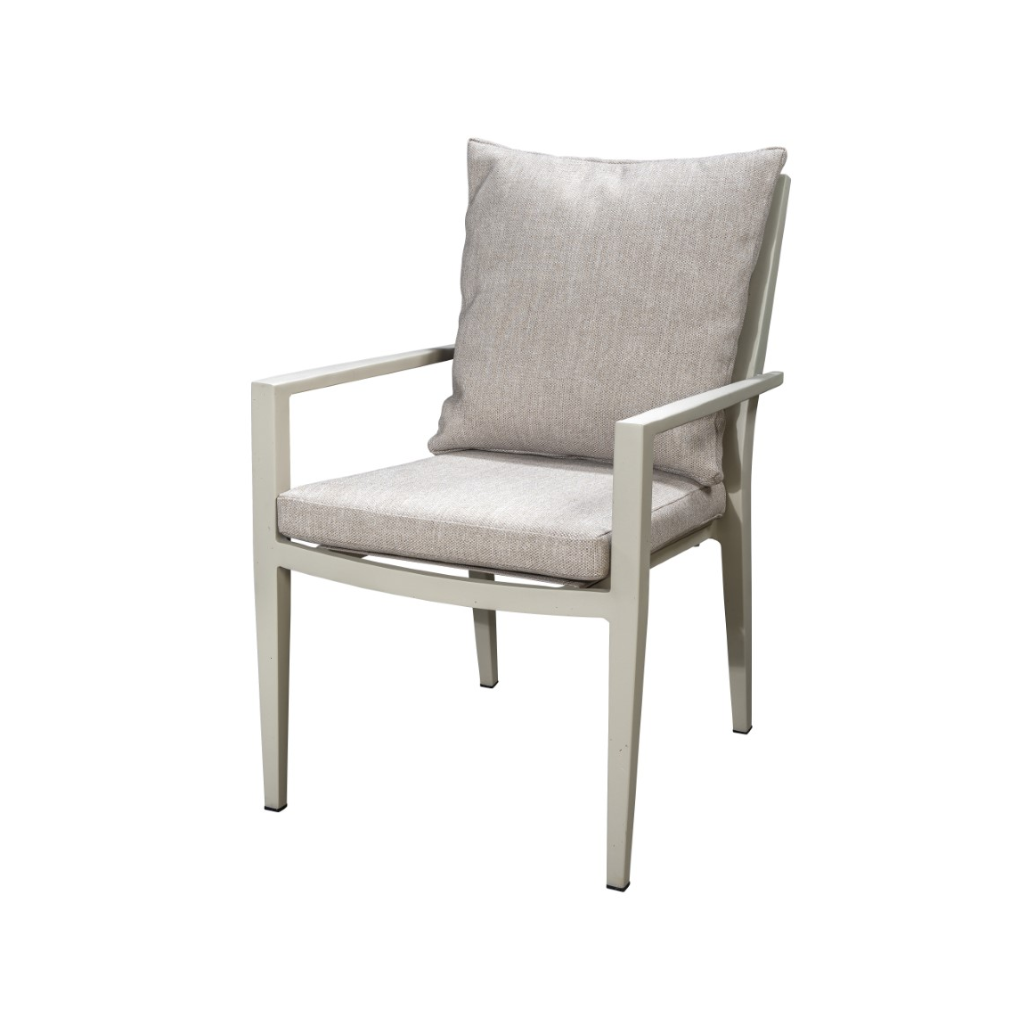 Yoi Eettafelstoel Marinha Beige 95 x 59 x 70 cm