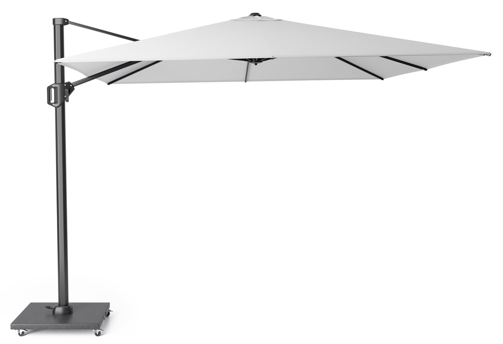 Platinum Zweefparasol Challenger White Vierkant 300 x 300 cm