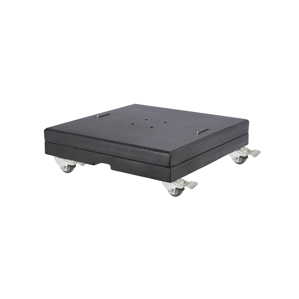 Platinum Parasolvoet Modena Zwart 150 kg